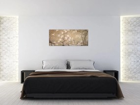 Obraz - Kreslená japonská krajina (120x50 cm)