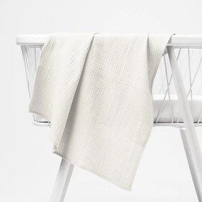 Biante Mušelínová plienka/dečka Nature MSN-082 Krémovo biela 70x70 cm