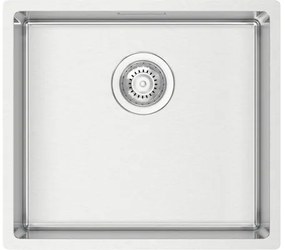 Nerezový drez Sinks BOX 490 RO 1,0 mm 440 x 490 mm RDBOK4904401RO