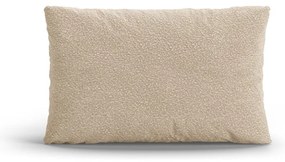 Béžový vankúš na gauč z textílie buklé Poppy – Micadoni