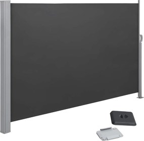 Bočná markíza 180 x 300 cm, dymovo šedá