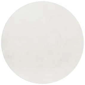 Krémový prateľný okrúhly koberec ø 160 cm Pouffy – Ayyildiz Carpets