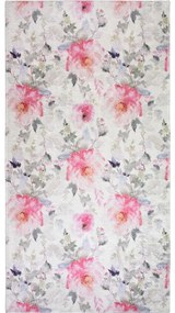 Ružový/slonovinový prateľný koberec 80x150 cm Pink Garden – Vitaus