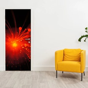 Fototapeta na dvere - Iskrenie, abstrakcia (95x205cm)
