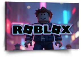 Sablio Obraz ROBLOX Neónové mesto - 60x40 cm