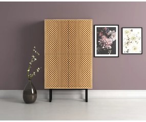 Komoda v dekore dubového dreva Woodman Camden Diamond