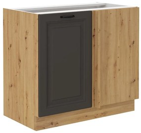 Kuchynská skrinka STILO grafit mat/artisan 105 nd 1f bb