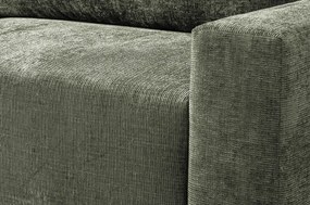 Rozkladacia pohovka Anafi, machovo - zelená látka