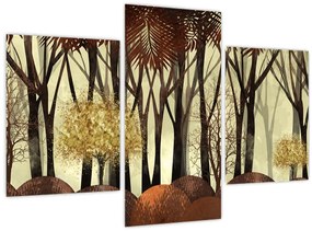 Obraz - Dekoratívne les (90x60 cm)