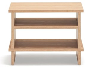 Nočný stolík v dekore duba v prírodnej farbe Inari – Teulat