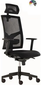 Kancelárska stolička GAME ŠÉF čalúnenie FILL, SUEDINE