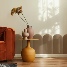 Zástena za gauč - Oblúk - 30x60cm Farba: Béžová