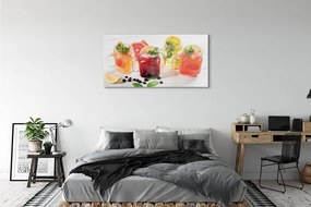 Obraz plexi Koktaily s citrusy 125x50 cm
