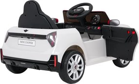 Elektrické autíčko Mini Cooper biele
