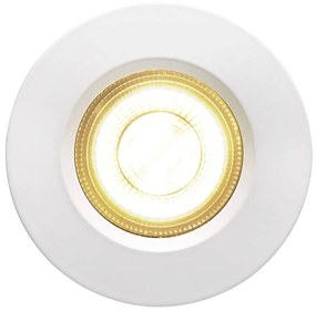 NORDLUX DORADO inteligentné zapustené osvetlenie LED, 4,7 W, 8,5 cm, okrúhle, biele