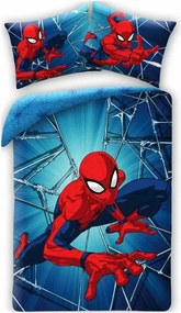 Bavlnené posteľné obliečky Spider-Man – V sieti pavučín