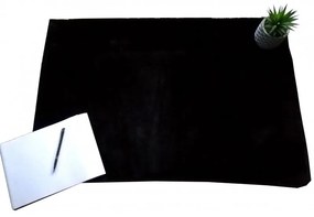 Kusový koberec RABBIT DELUXE - čierny - imitácia králičej kožušiny