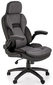 Otočné kreslo Valerio čierna