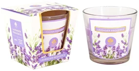 Arome Vonná sviečka v skle Lavender Provence, 120 g