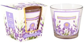 Arome Vonná sviečka v skle Lavender Provence, 120 g