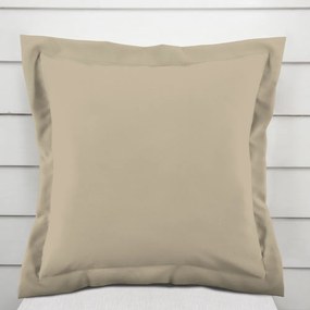 Biante Dekoračná obliečka na vankúš s lemom Rongo RG-077 Latte 40 x 40 cm