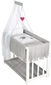 roba Detská postieľka 4 v 1 (biela)  (100397051)