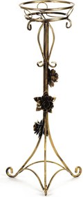 STOJAN NA KVETINÁČ FALA 95X38X38 CM ZLATÁ