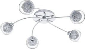 Eglo 93055 - Stropné svietidlo OVIEDO 5XG9/33W/230V