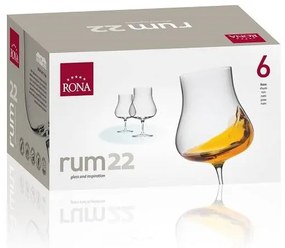Rona Poháre RUM 220 ml, 6 ks