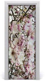 Fototapeta na dvere kvet magnólia 95x205 cm