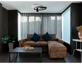 LED Stmievateľné svietidlo LED/65W/230V 3000-6500K biela/čierna + diaľkové ovládanie