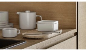 Béžová nádobka na maslo z kameniny Pilar – Blomus