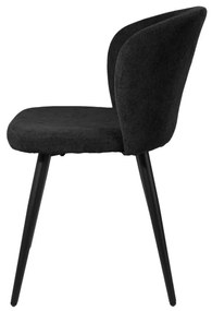 Jedálenská stolička KROSBY čierna