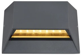 Globo 34175 - LED Vonkajšie nástenné svietidlo HONNA LED/7W/230V IP54 antracit