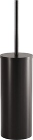 Rea Til, kovový stojan na WC s kefou, čierna matná, REA-88089