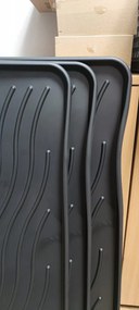 Orion 2. trieda - Odkvapkávač na topánky, podložka ANTI-DROPS XXL, antracit 78 x 38 cm