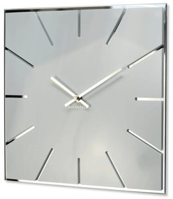 Dekorstudio Moderné nástenné hodiny EXACT biele