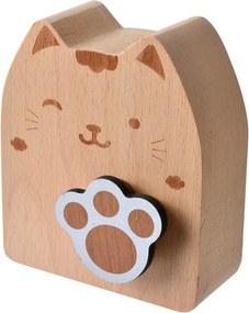 Drevená naťahovacia hracia skrinka mačička Kitty - 7*4*8 cm