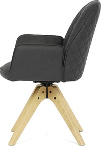 Jedálenské kreslo HC-539 BK3 Farba: Čierna
