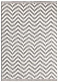 Hanse Home, Kusový koberec Twin Supreme 103432 Palma grey creme – na von aj na doma, 120x170, šedá, chodba / predsieň