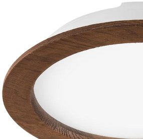 LED Podhľadové svietidlo WOODY SPOT LED/23,5W/230V 4000K čerešňa ø 23,5 cm