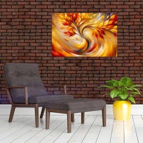 Obraz - Jesenný strom (90x60 cm)