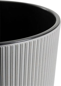 PLASTOVÝ KVETINÁČ URBANIKA ECO 46,5X25,5 CM SIVÁ