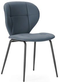 Tmavosivé jedálenské stoličky v súprave 2 ks Maura – Marckeric