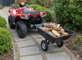 Garden Line PRIVES - KOLESOVY VOZÍK 177x86x75 cm NOSNOST 295 kg / OBJEM 220L