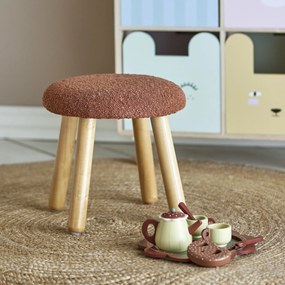 Bloomingville Detská stolička Aksel Stool Brown