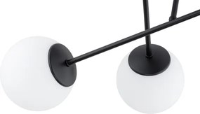 BRILAGI - Prisadený luster MILO 6xE27/60W/230V čierna
