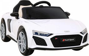 Ramiz Audi R8 LIFT batérie auto biela + diaľkové ovládanie
