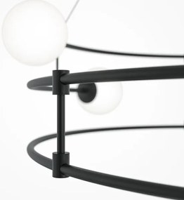 Maytoni MOD317PL-06B - Luster na lanku BALANCE 6xG9/40W/230V čierna