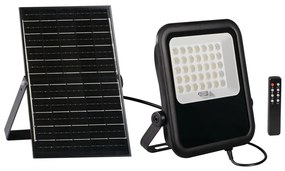 Kanlux 36607 - LED Reflektor so sol. panelom a senz. 15W/15000 mAh 3,2V IP65 +DO
